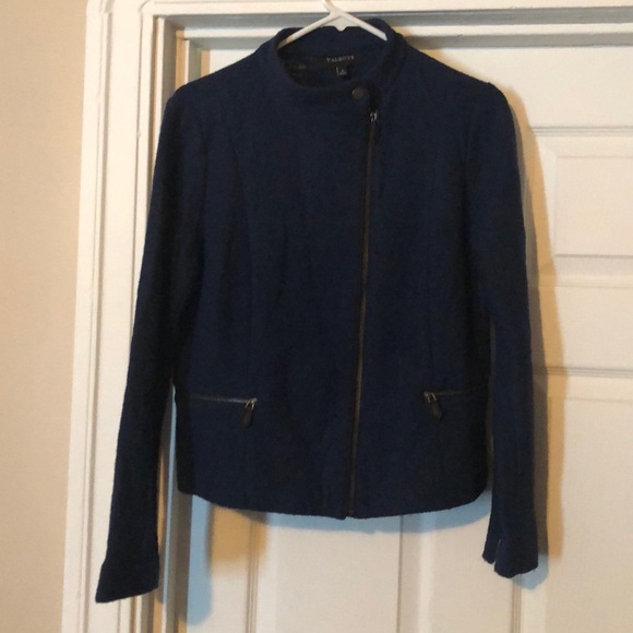 Modern Talbots boiled wool zip jacket 6 - Picture 1 of 8